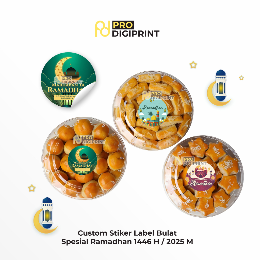 

Cetak Stiker Label Bulat Toples Lebaran Ekonomis Label Toples Kue