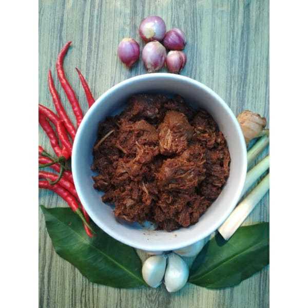 

Mamafuji - Rendang Padang Asli Rendang Daging Kemasan 350gram / Rendang Viral Terlaris 2024 / Rendang Mini Size