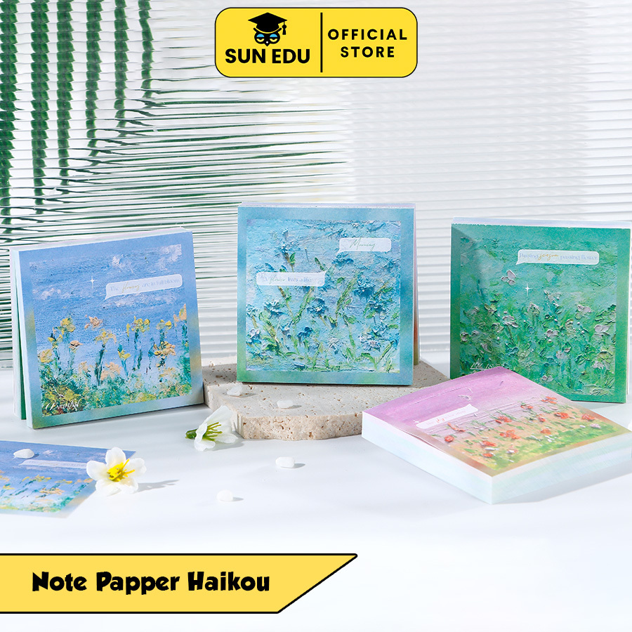 

Sticky Note Cute Tema Flower Note Paper/ Tempelan Kertas Memo Aesthetic