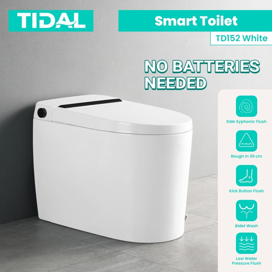Smart Toilet / Kloset Duduk Automatic Tidal TD152 tidal smart toilet