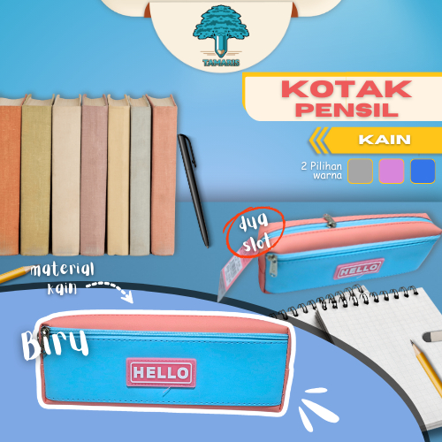 

Tempat Pensil Kain - Classic color