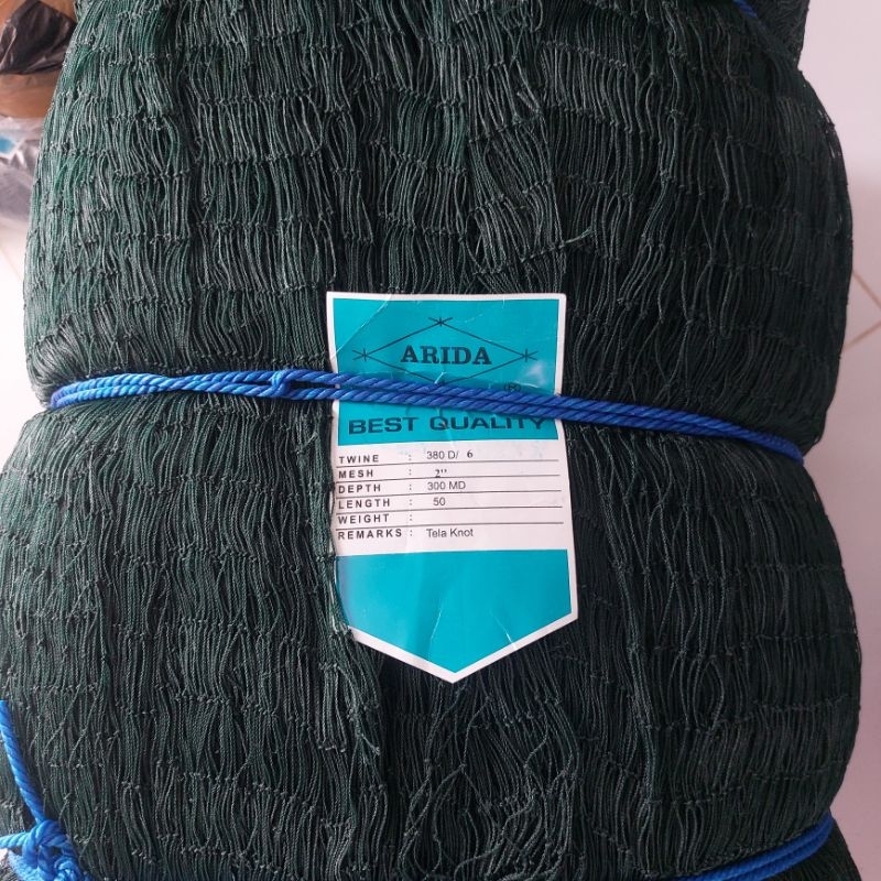 jaring trol trawl PE ARIDA 2 in D6 300md x 50yds