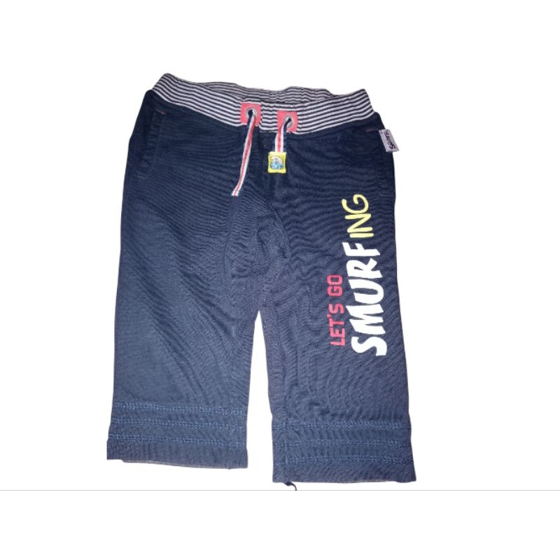 Preloved Celana Anak Laki Laki Smurf Navy Size 2y
