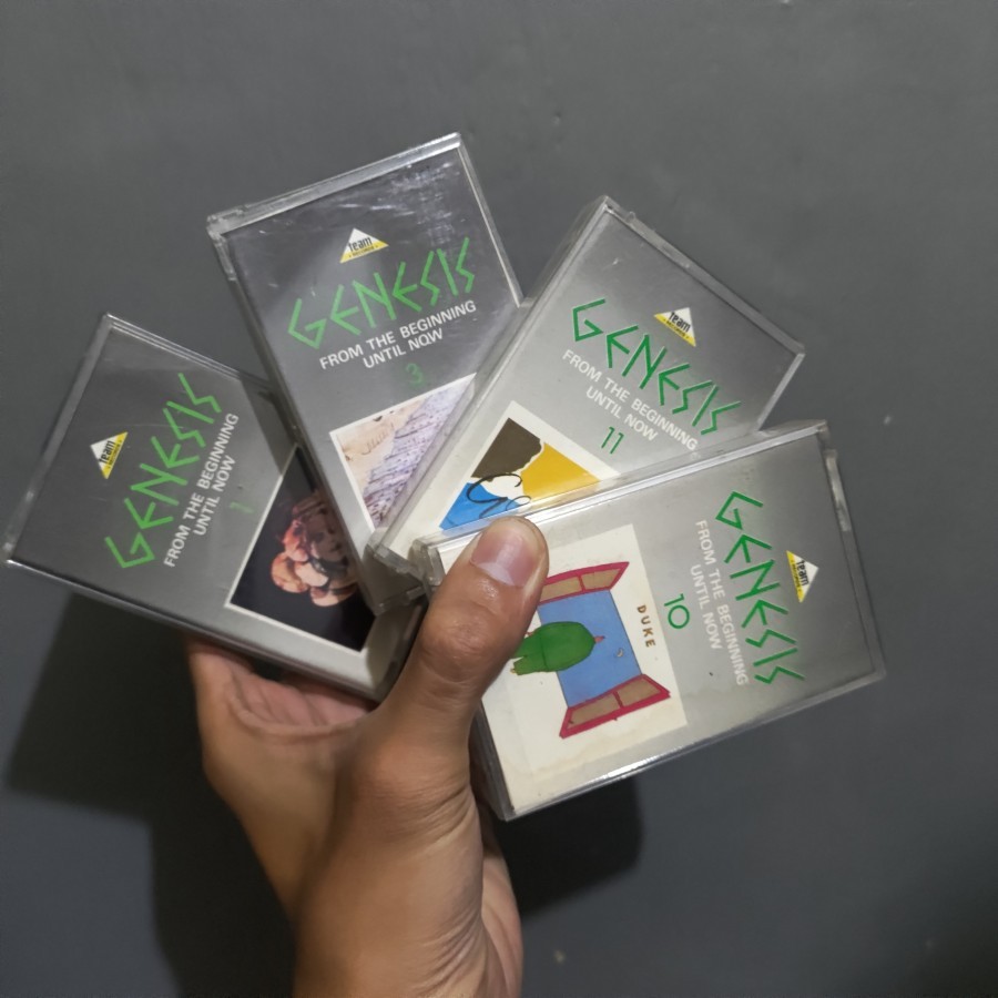Kaset Pita Genesis - From the Beginning Until Now