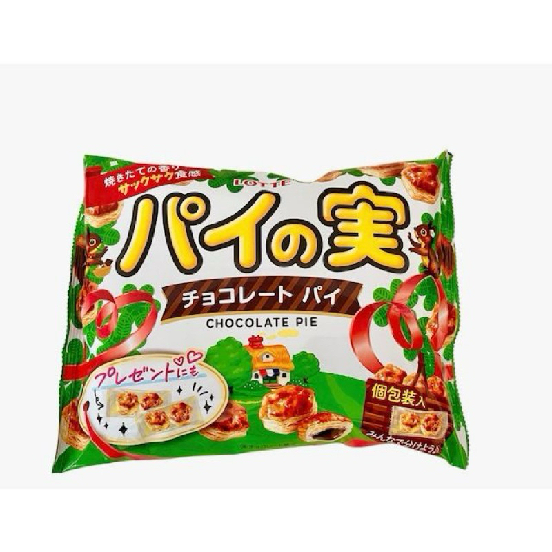 

[Directly from Japan] lotte pie fruit chocolate pie 75650