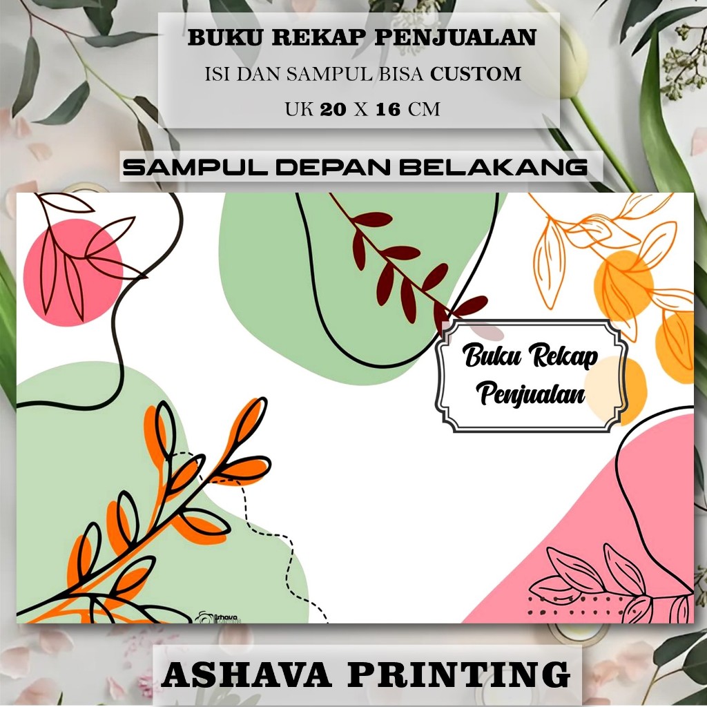 

BUKU REKAP PENJUALAN [ BISA REQUEST ] ISI BOLAK BALIK