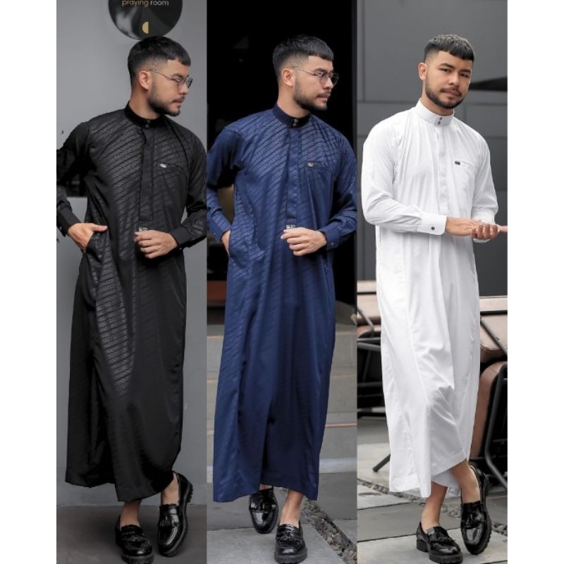Jubah Thobe Slim Fit Khaleed Premium