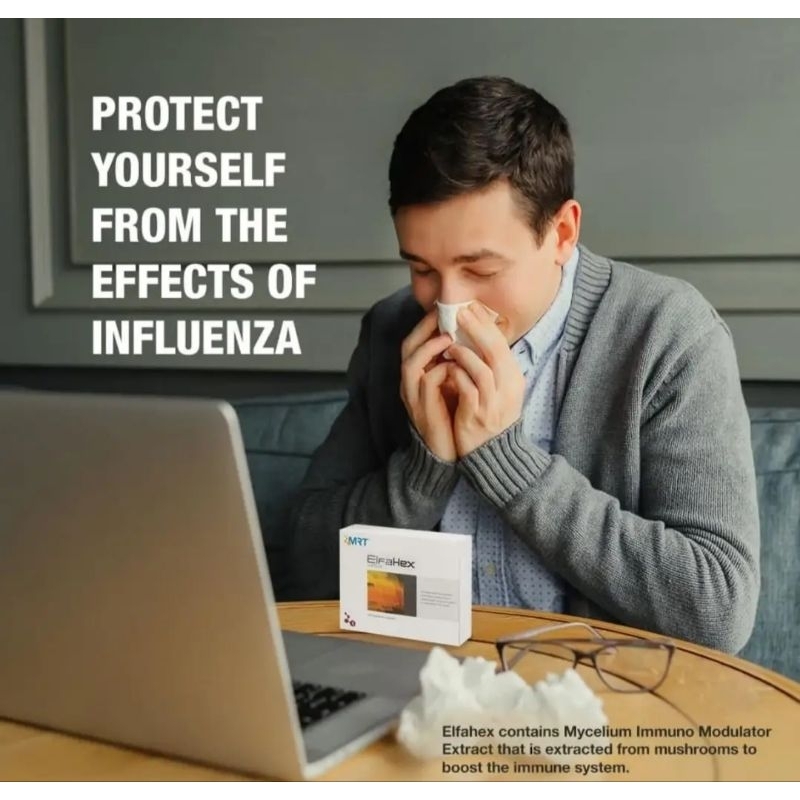 Elken Elfahex utk psoriasis /auto imun 30 softgel