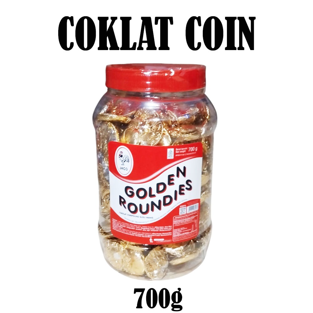 

JAGO GOLDEN ROUNDIES COKLAT COIN 700GR