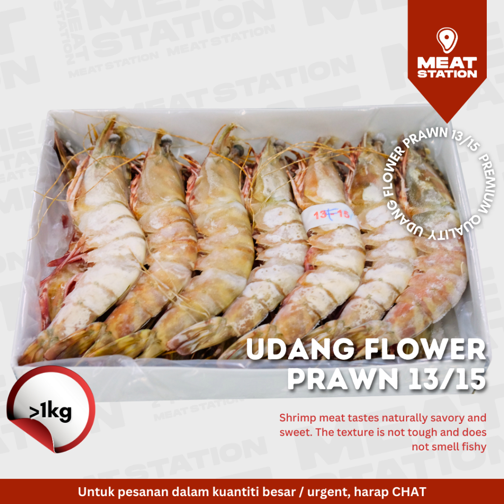 

Udang Flower Prawn 13-15 / Udang Frozen