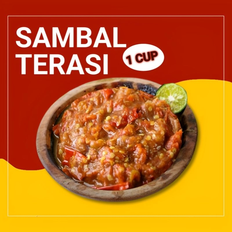 

Sambal Terasi dengan kemasan 110gr