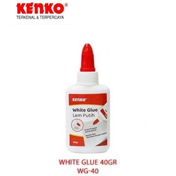 

KENKO WHITE GLUE / LEM PUTIH 40GR WG-40
