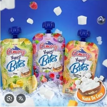 

Bites cimory yogurt 120g strowberry/strowberry mango/ blueberry/ strowberry lecy/ berryblend