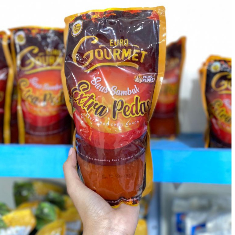 

SAUS SAMBAL EXTRA PEDAS EURO GOURMET