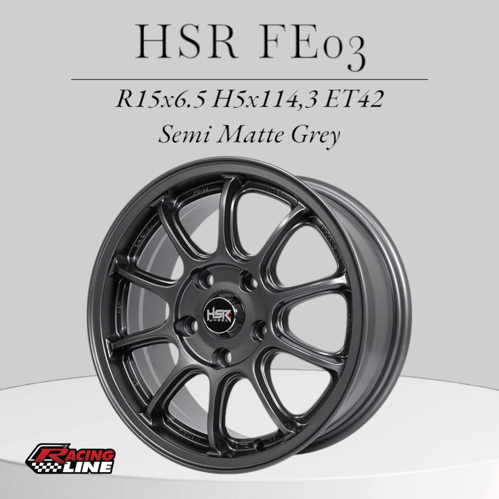 pelak mobil L300 r15 hsr fe03 untuk ertiga, innova, grandmax, dll - velg L300