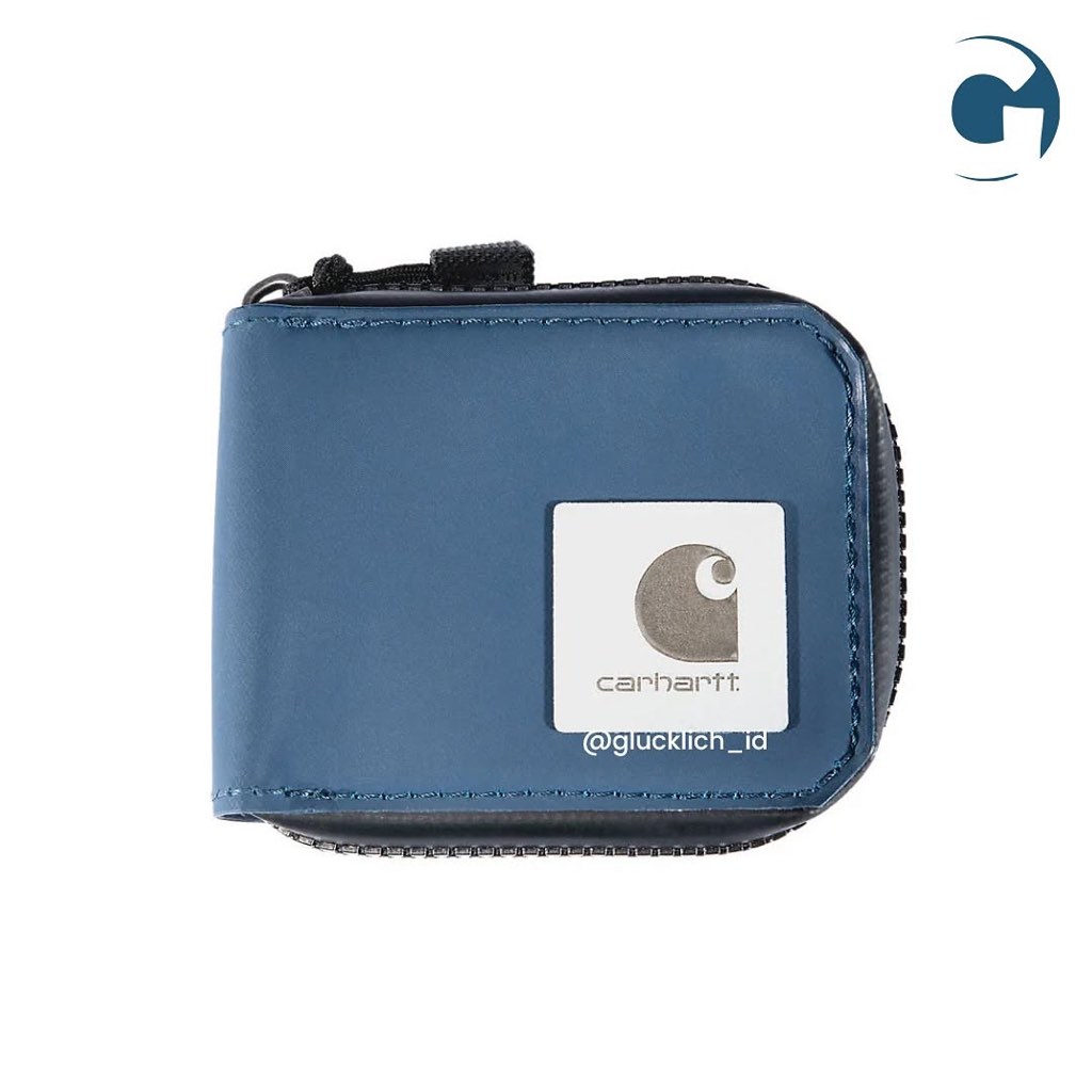 Carhartt, Water Repellent Zipper Wallet in Dark Blue