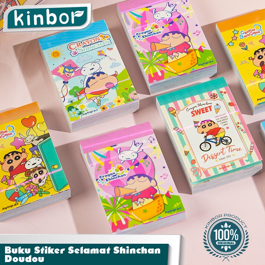 

Sticker Book DIY Sticker Jurnal Buku Sticker Crayon Shinchan