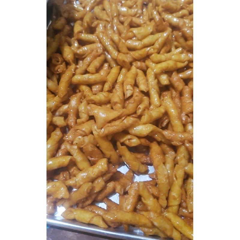 

Kacang sembunyi karamel renyah