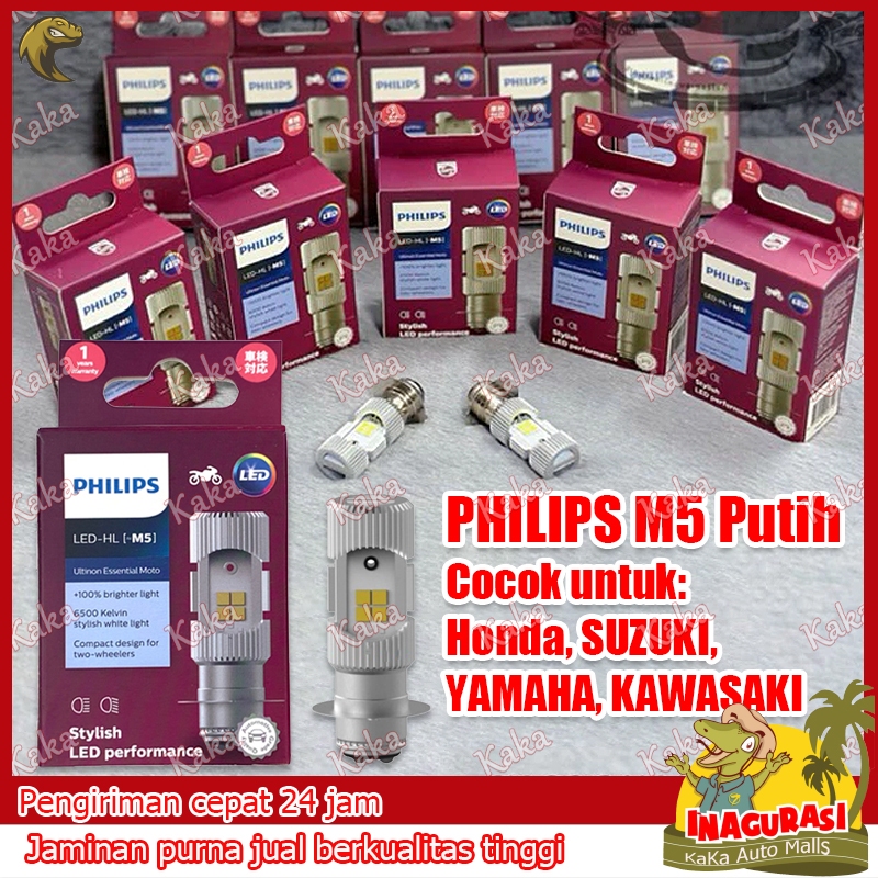 Lampu LED philips motor Lampu depan motor LED Lampu motor philips Lampu LED motor philips Lampu phil