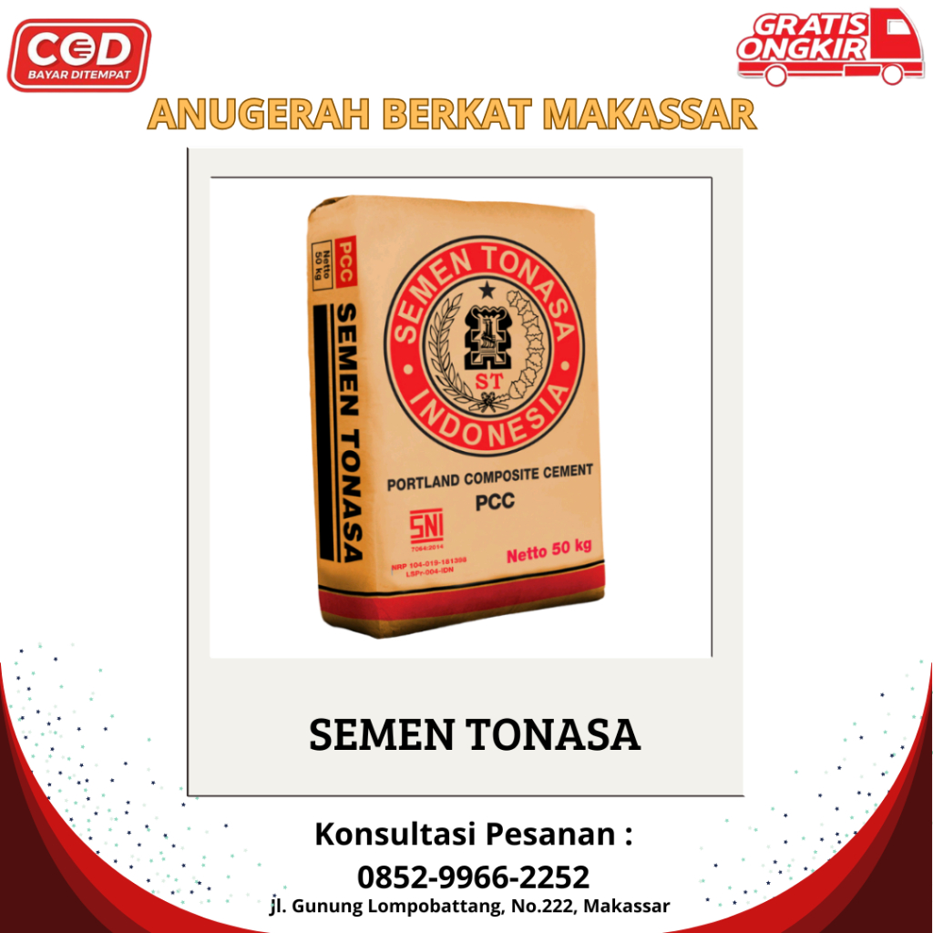 SEMEN TONASA PER SAK 40KG