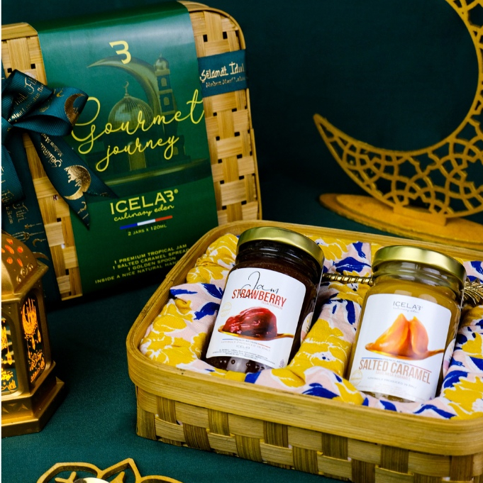 

ICELAB - Hampers Selai Natural Gourmet Gift Basket Bambo