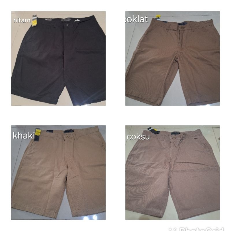 Celana pendek Chino details