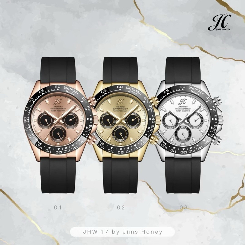 Jimshoney JHW 17 Jam Tangan Pria Jam Tangan Wanita Jimshoney Martapura
