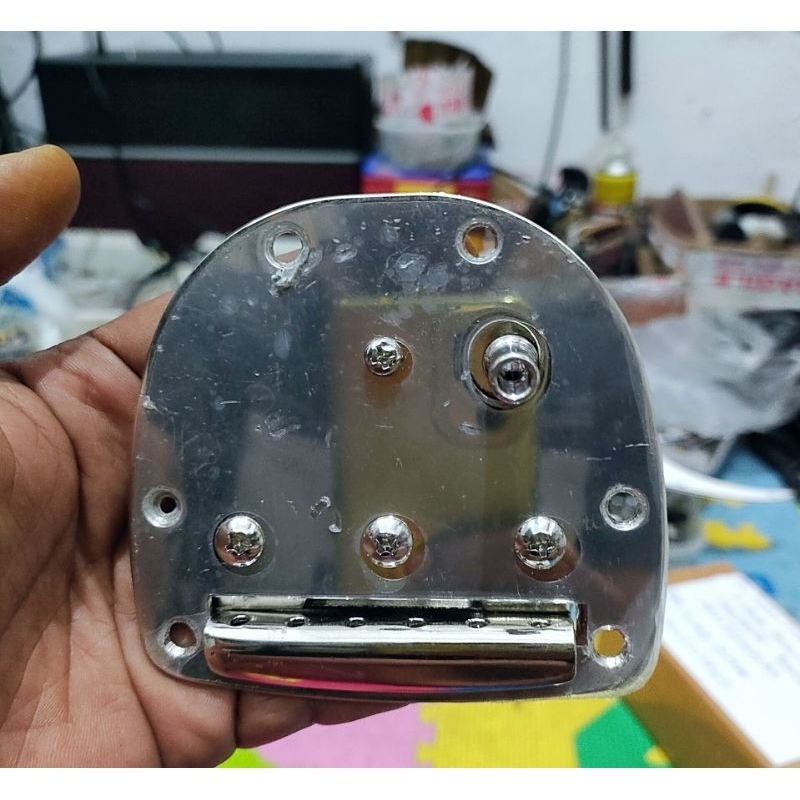 Tremolo Bridge gitar fender Jaguar Chrome