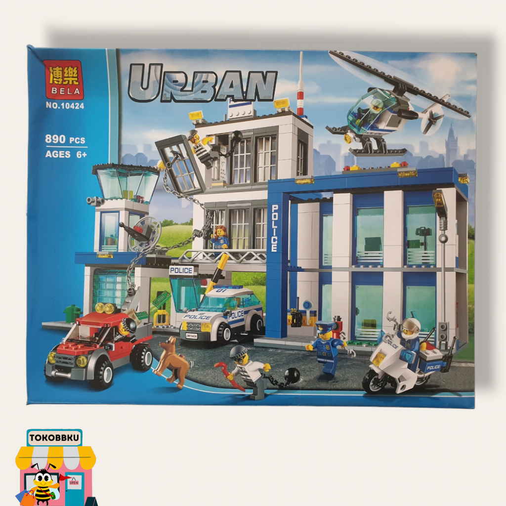Brick Bela Urban City Police Station 10424 890 pcs Building Block