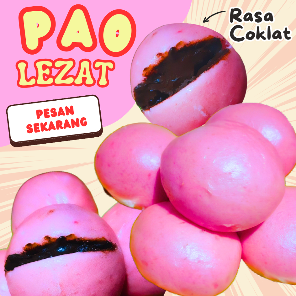 

Pao Lezat dan Tekstur Lembut Rasa Coklat – Selalu Baru, Creamy, dan Halal