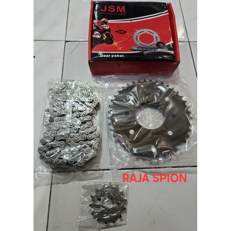 Gear set Revo abs 40t 14t 428h/gear paket Revo abs 428h 40t 14t