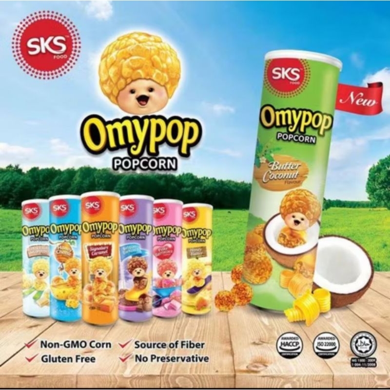 

[TERMURAH] SKS Ohmypop Popcorn Premiun 85gr