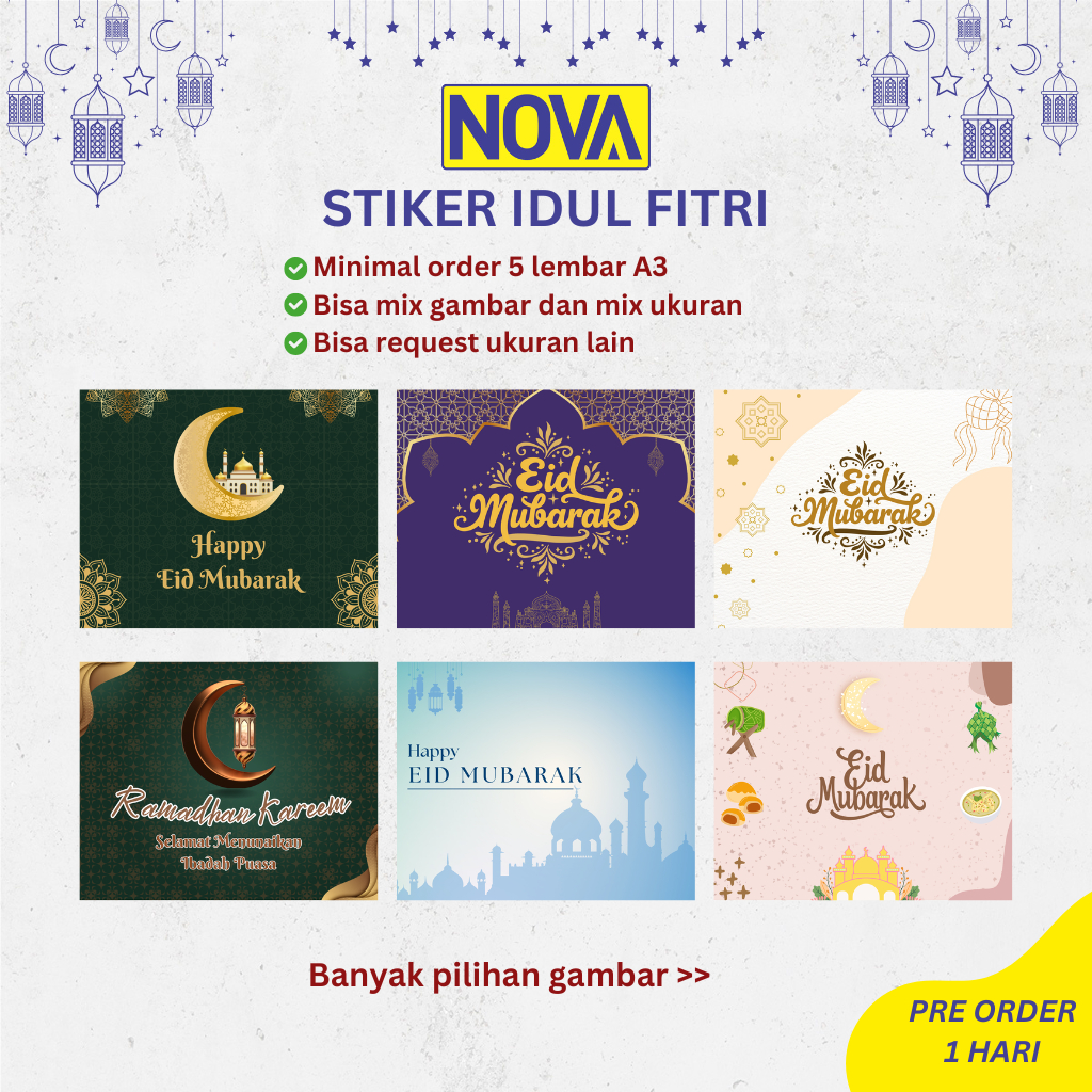 

Stiker Toples Lebaran / Stiker Segel Idul Fitri / Stiker Ramadhan / Stiker Puasa / Stiker Idul Fitri / Stiker Hampers lebaran