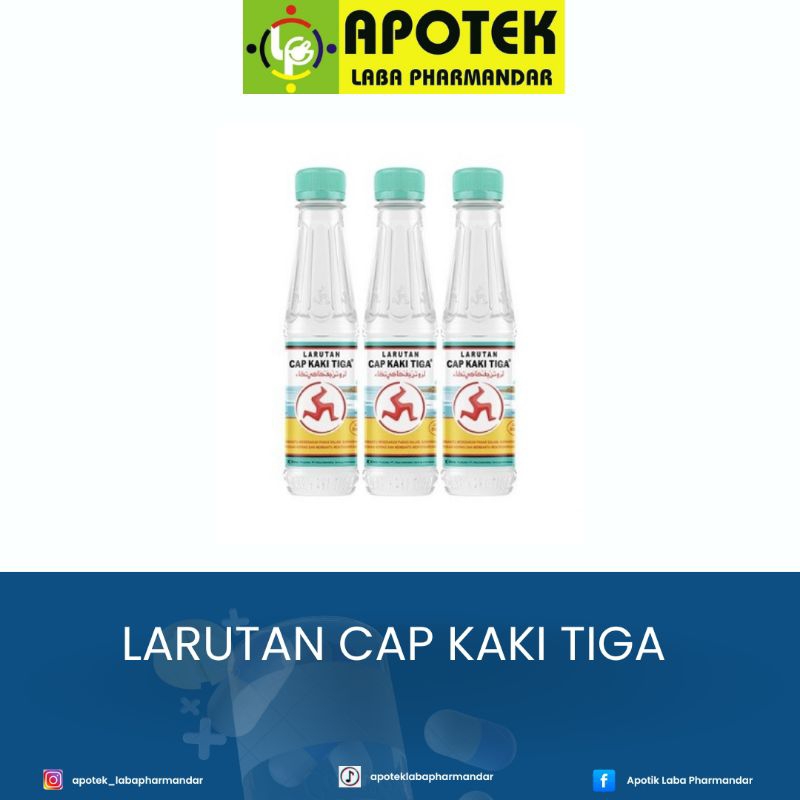 

LARUTAN CAP KAKI TIGA