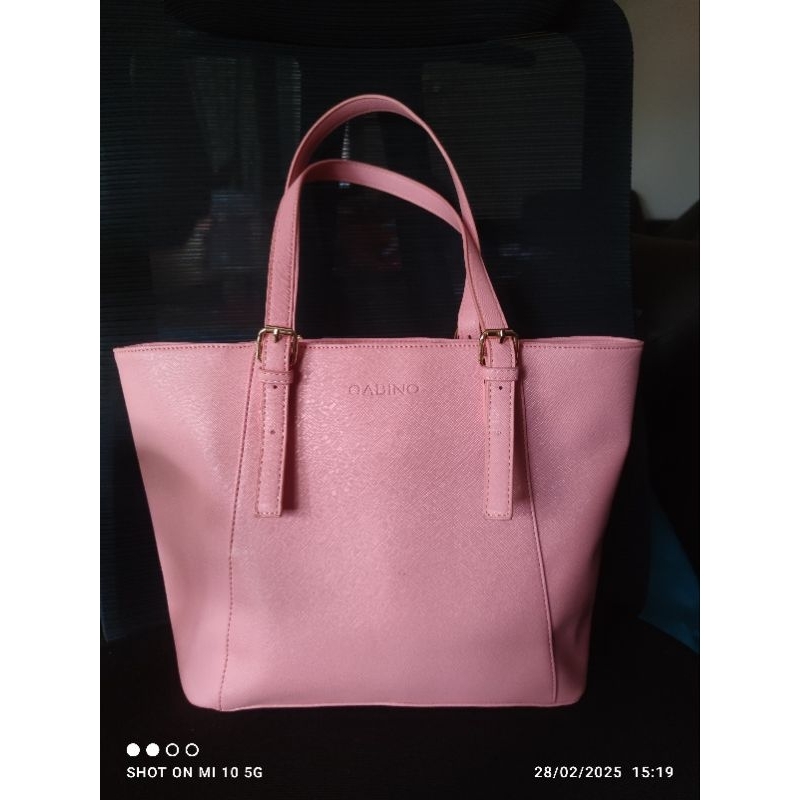 PRELOVED TOTE BAG GABINO BABY PINK