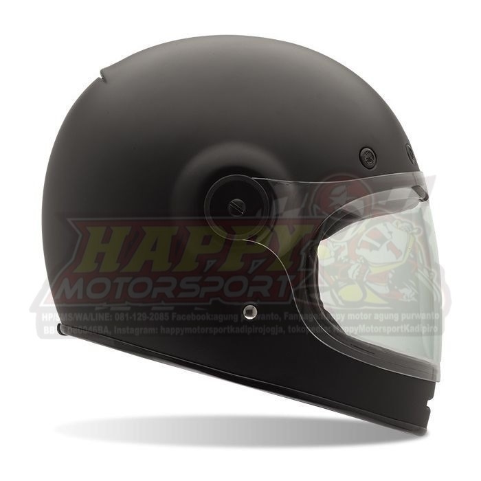 Helm Bell Bullitt Matt Black Full Face