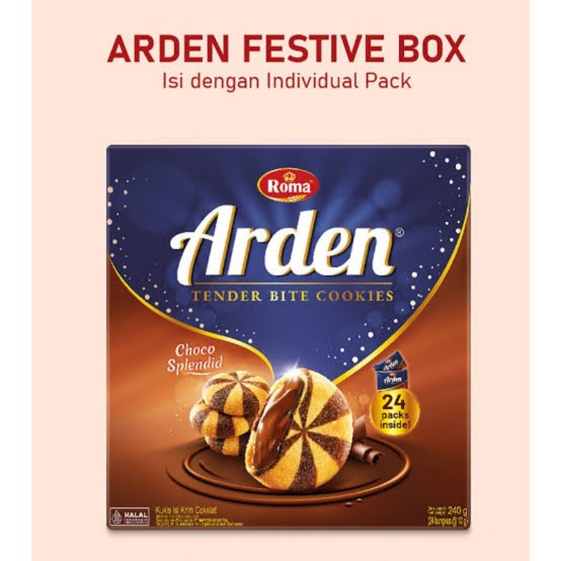 

Roma Arden Festive Pack 1 Karton isi 8 Box. Snack Lebaran Murahhh
