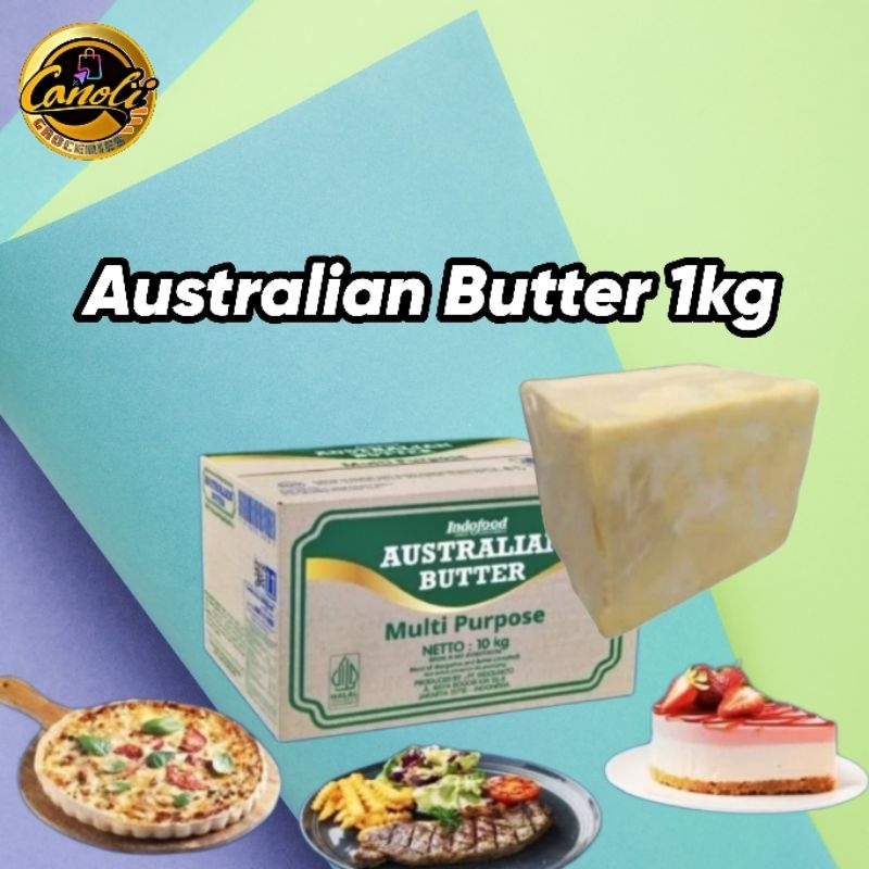 

AUSTRALIAN UNSALTED BUTTER 1Kg Indofood