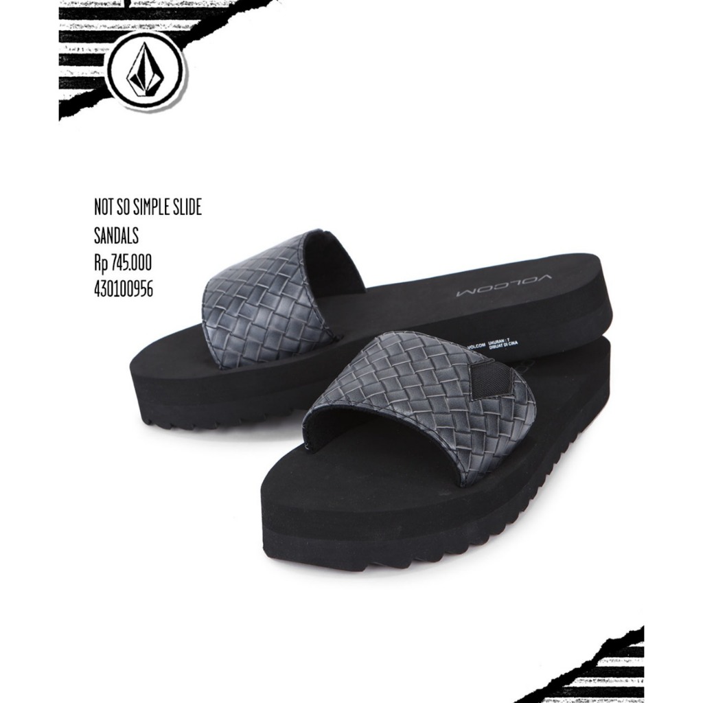 RAYSURF VOLCOM SANDAL WANITA 430100956 ORIGINAL