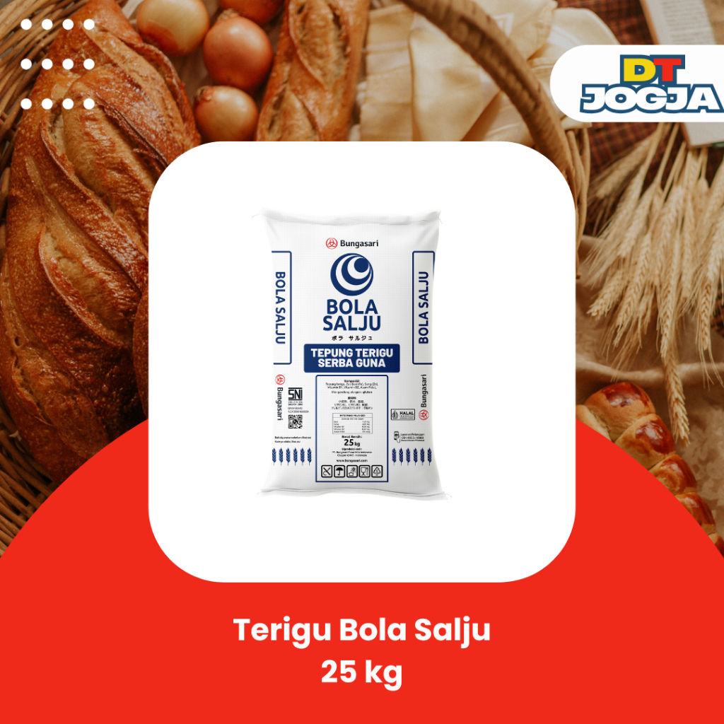 

Bungasari Bola Salju Tepung Terigu Premium Serba Guna 25 KG