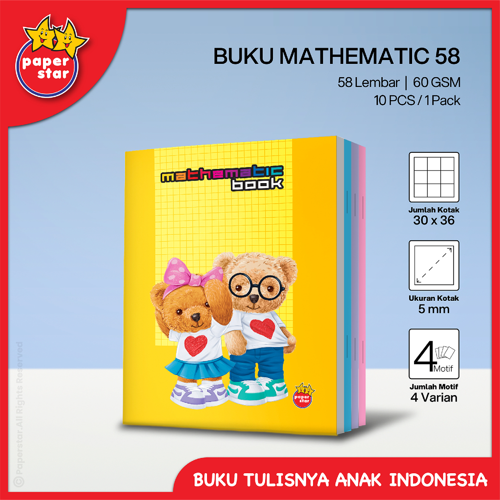 

Buku Matematika 58 Paperstar
