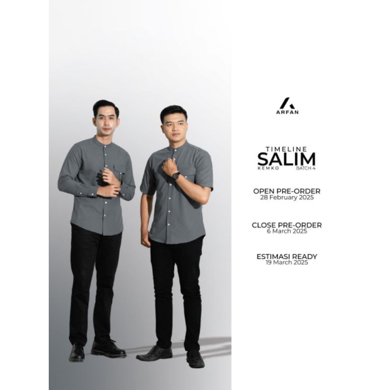[READY STOK PUSAT] Salim Kemko by Arfan/ORI ARFAN