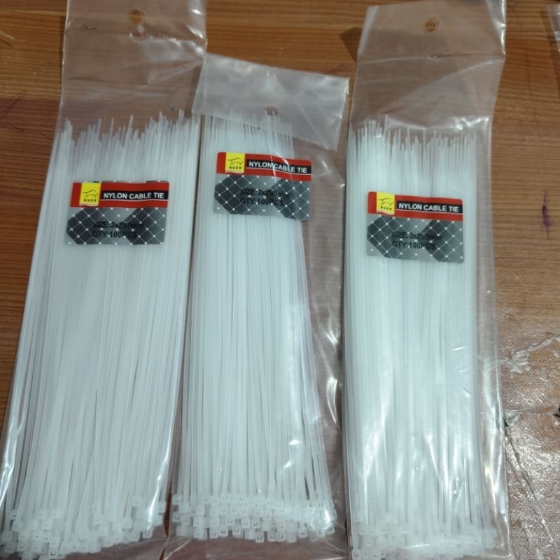 

KABEL TIES SIZE 3*200m NYLON 100pcs