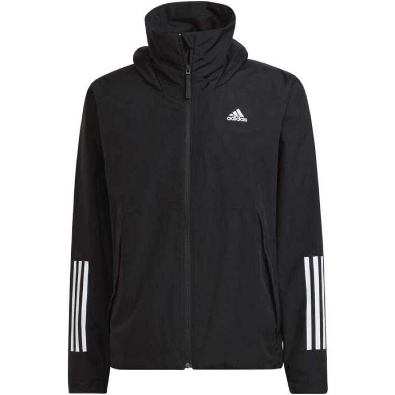Adidas Bsc 3 stripes Rain RDY jacket.