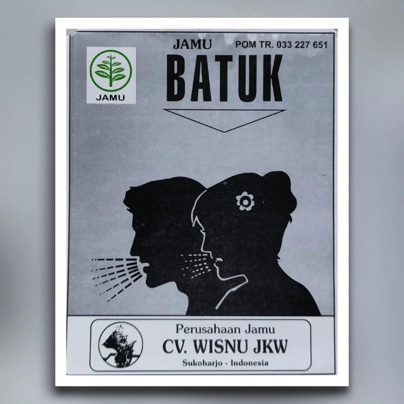 

Jamu Batuk CV. Wisnu JKW