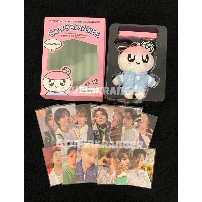 Seventeen Bongbongee Bongbongie Membership Kit Fullset