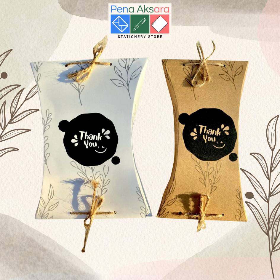 

Pillow Box Besar - Kotak Kado Bantal Hampers Lebaran / Gift Box Idul Fitri Thank You