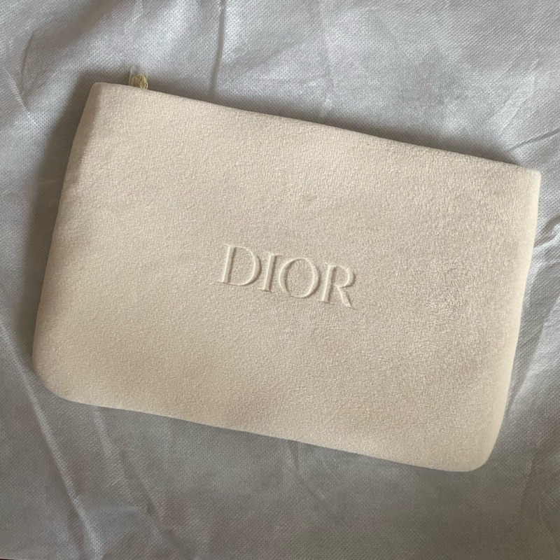 Dior Beauty Clutch Suede Velvet Gift Bag Parfume NBU