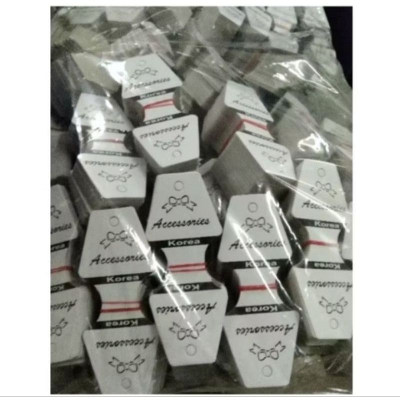 

Label Hang Tag Aksesoris Kalung isi 100 pcs