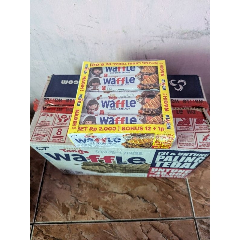 

waffle choco hazelnut isi 12